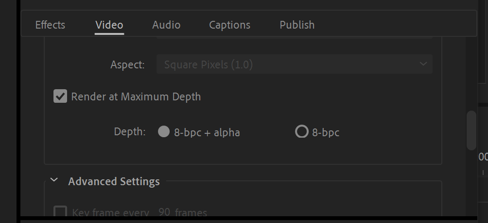 Enable the project to export using an alpha channel to get the transparent background in the video