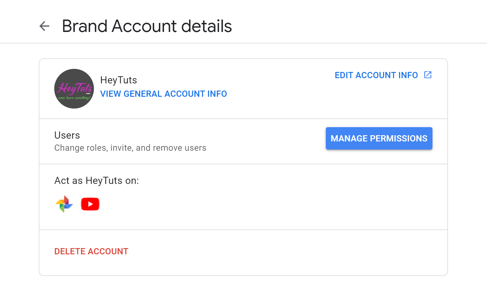 actually update your Google/YouTube email from the account manager